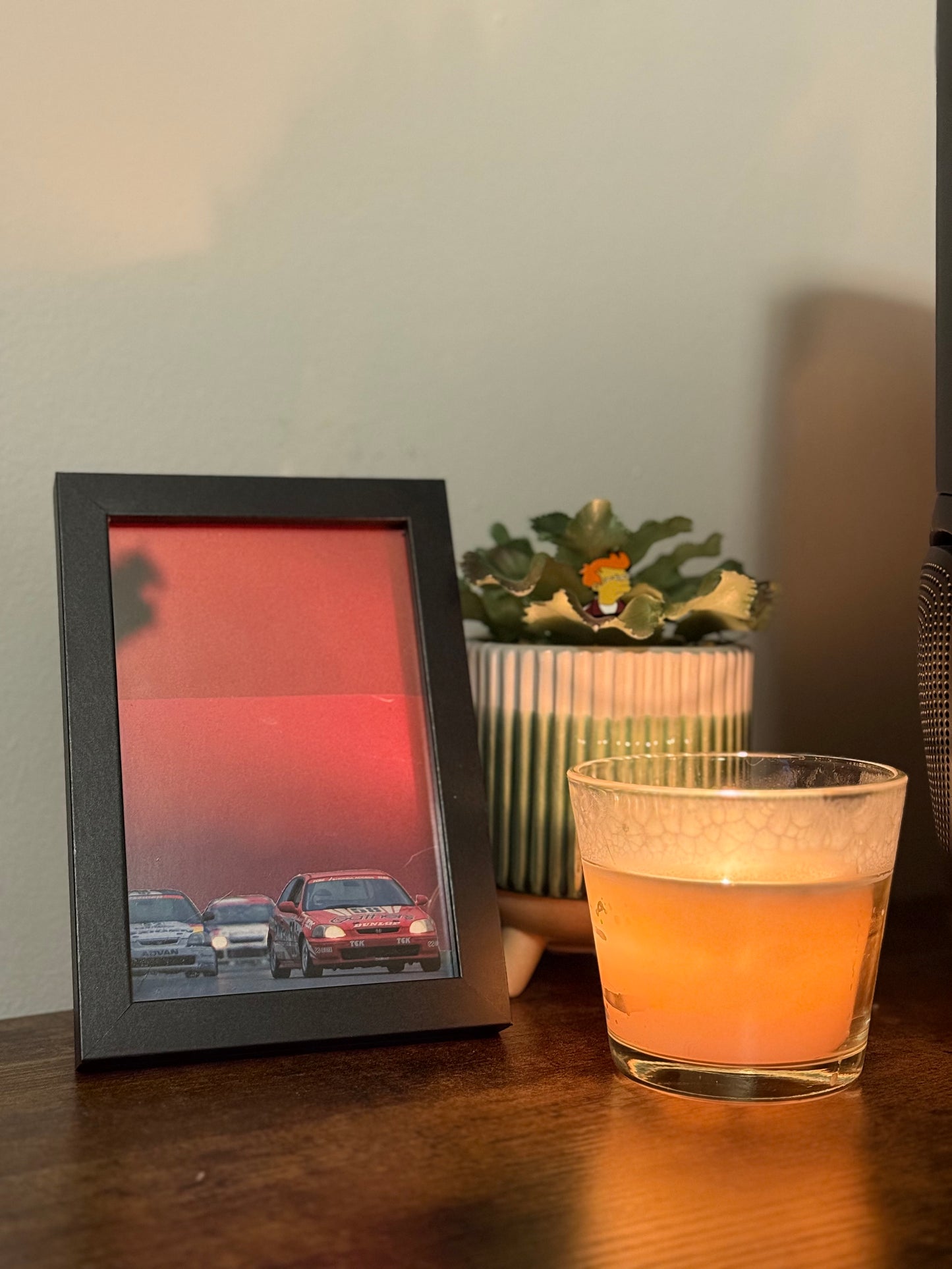 Honda Civic framed collage