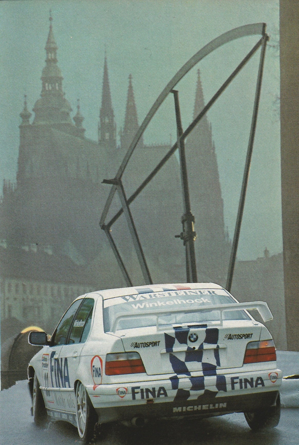 BMW E36 framed collage