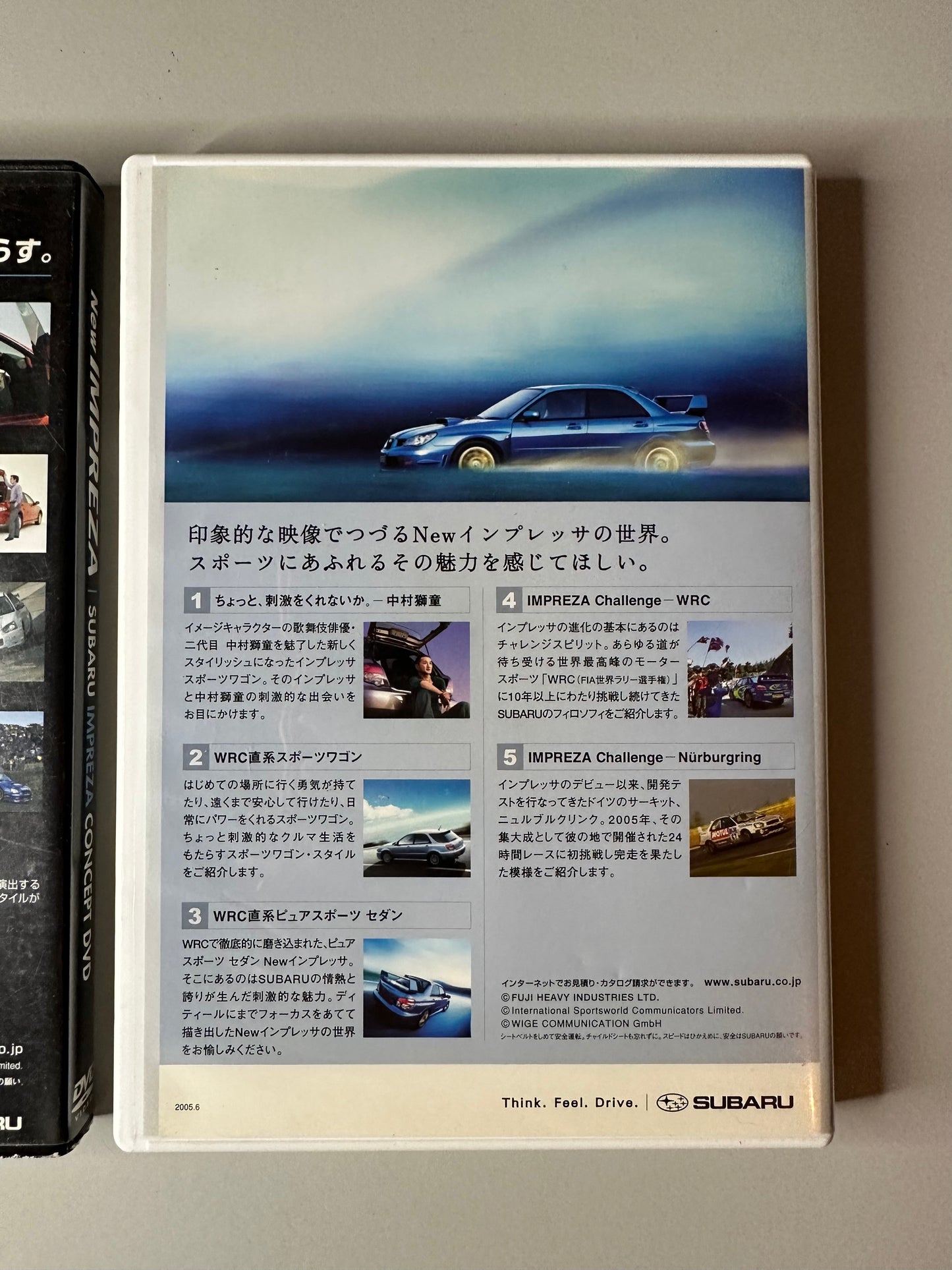 Subaru Impreza Concept DVDs