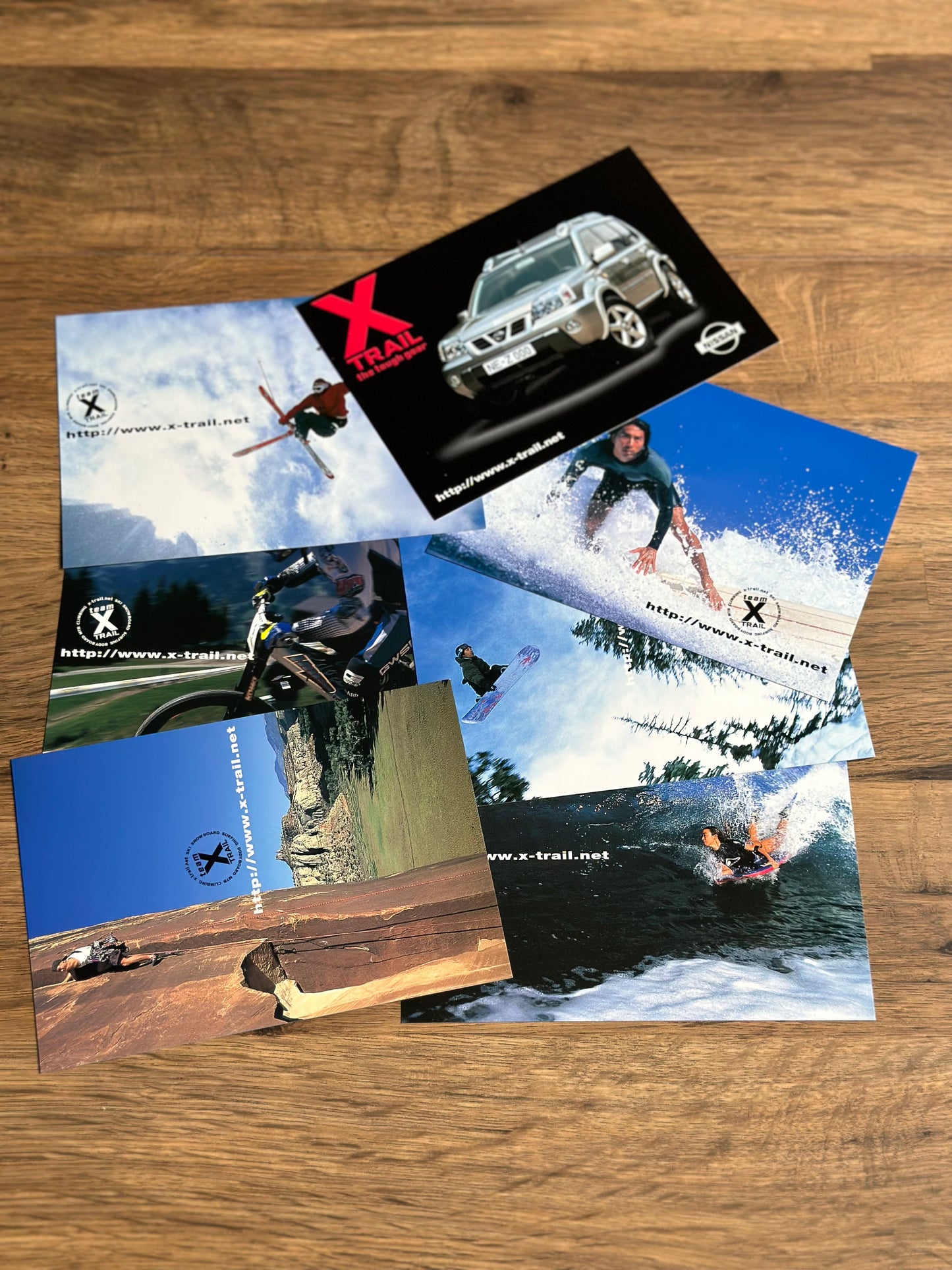 Nissan X-Trail Postcard Set