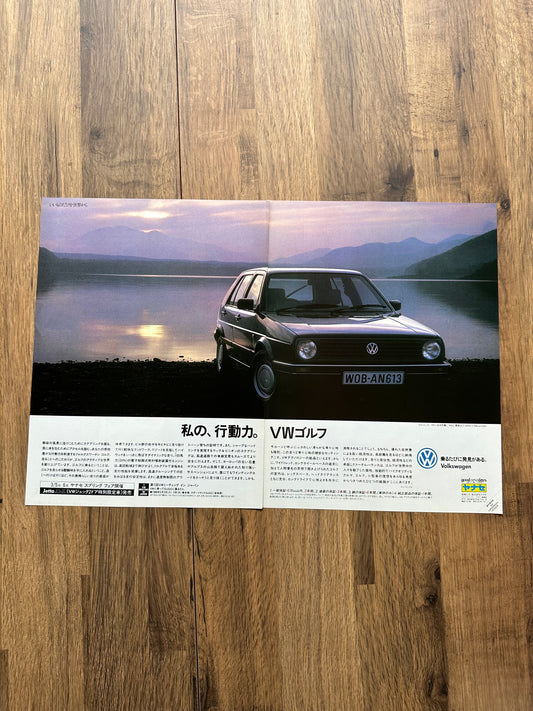 Volkswagen Original Advertisement