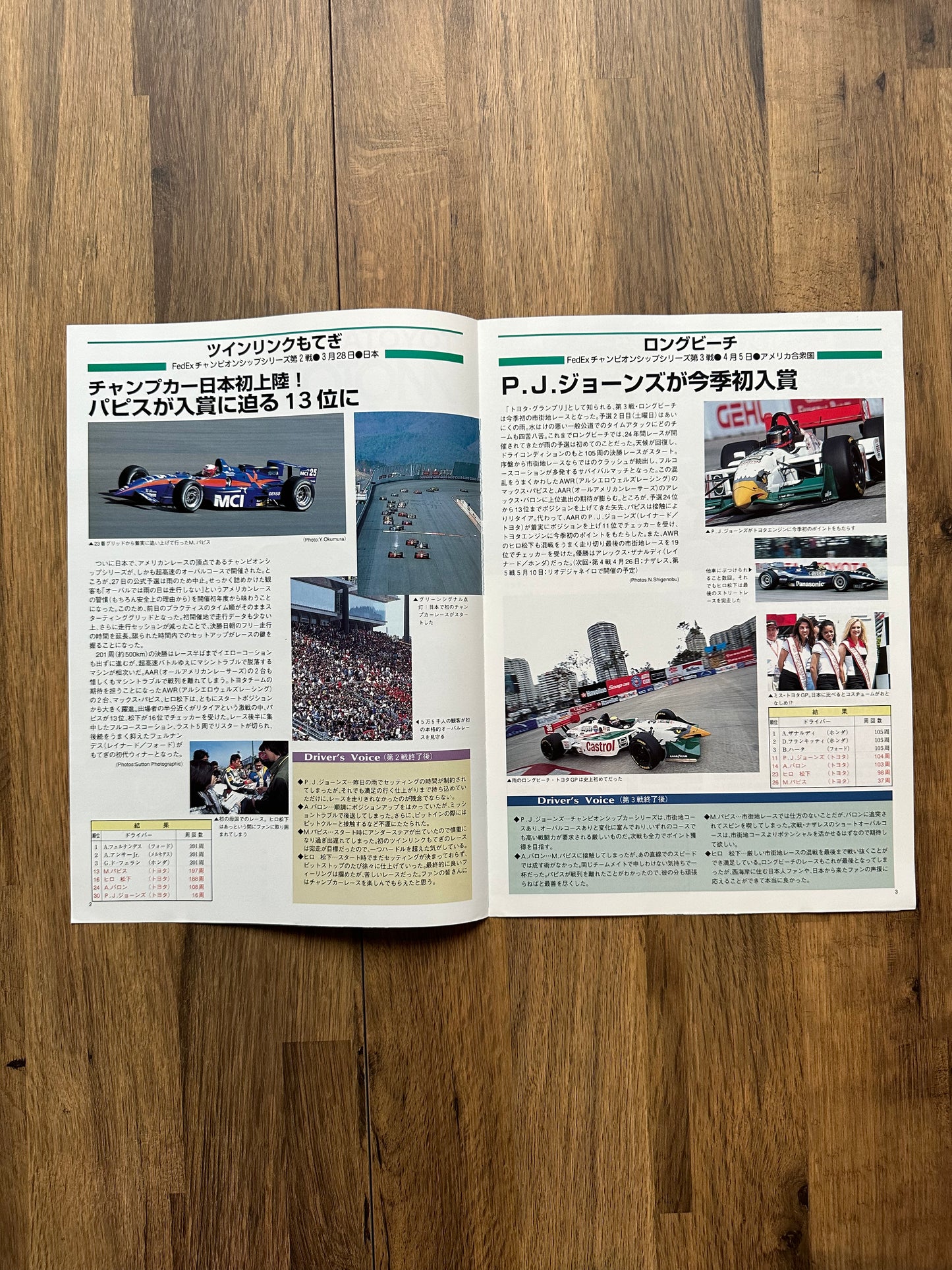 Toyota Motor Sports News 1998 No3