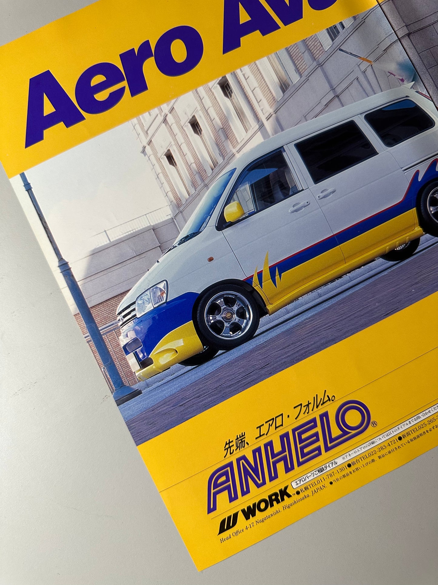 Work Wheels Anhelo - Original Advert