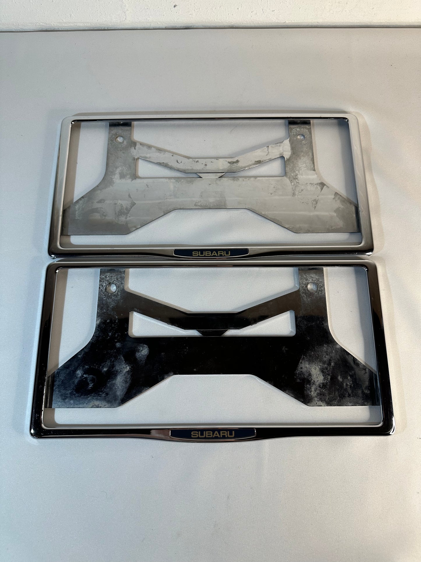 Subaru Japanese Plate Frames