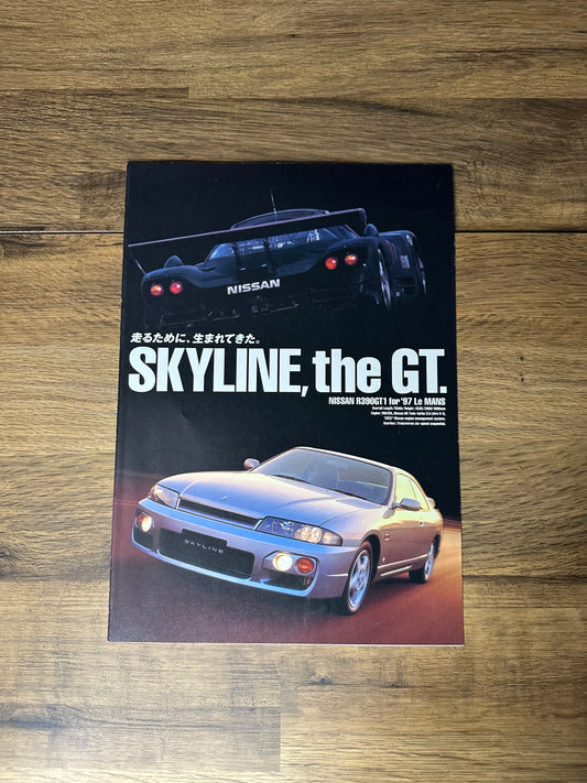 R33 Skyline brochure