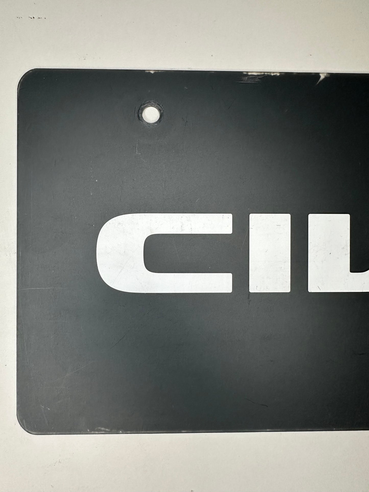 Original Civic Dealership Plate