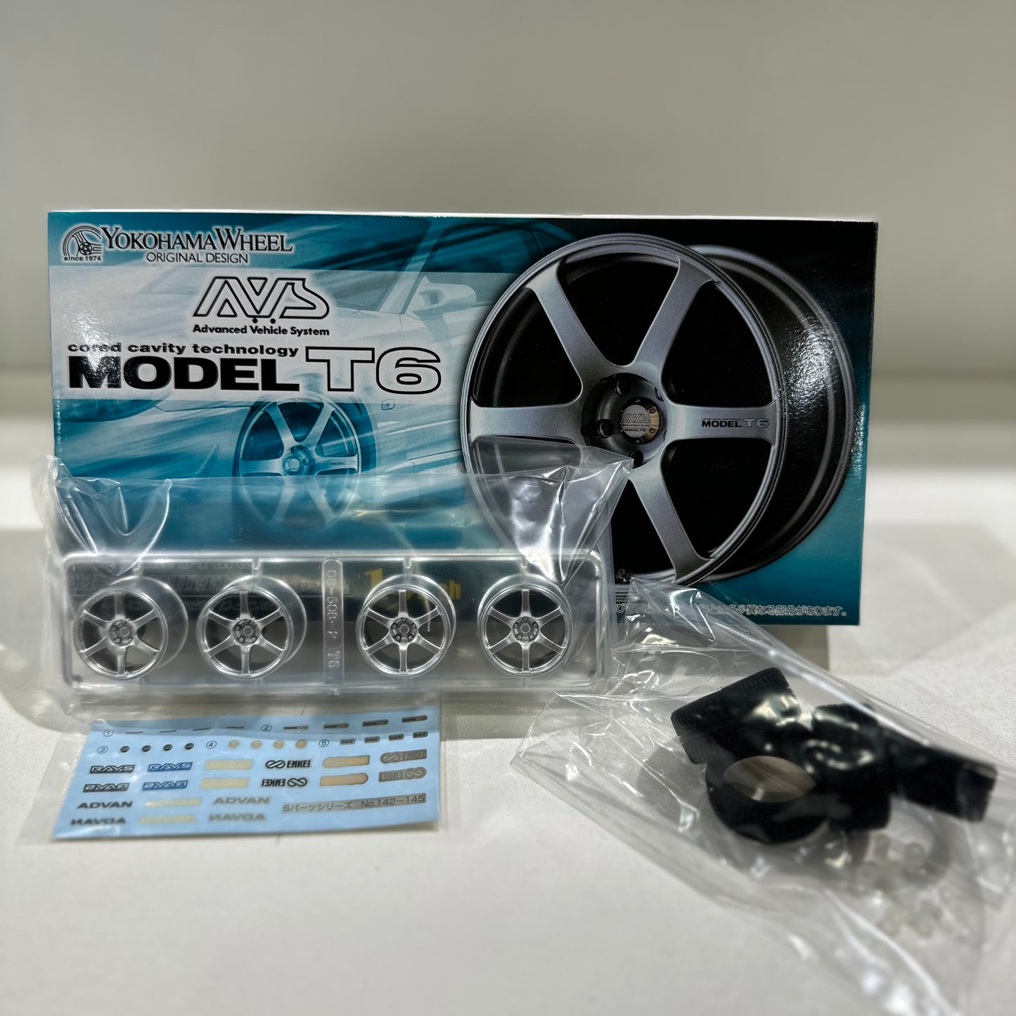 Advan Model T6 Wheels - 1/24