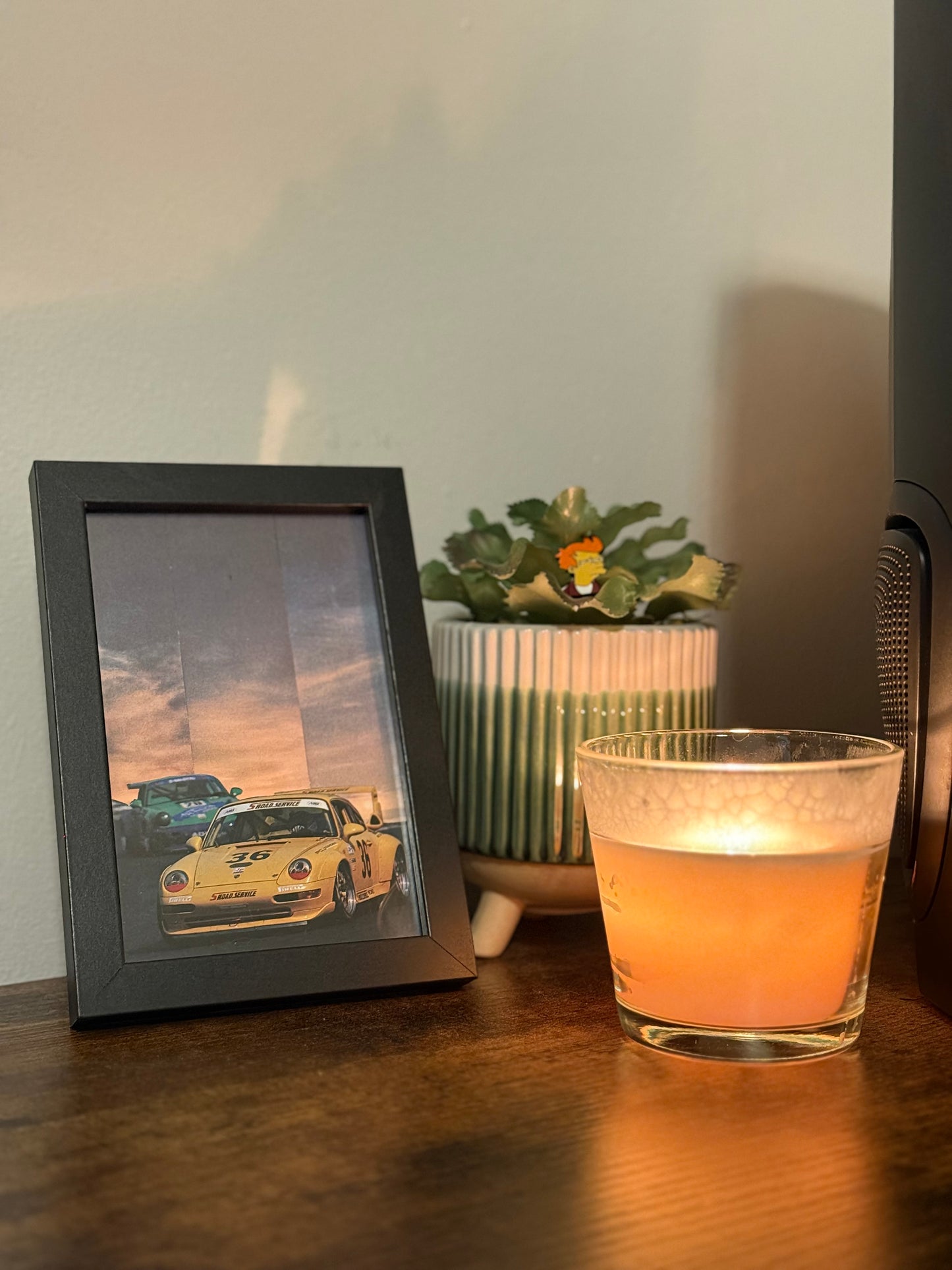 Porsche 911 framed collage