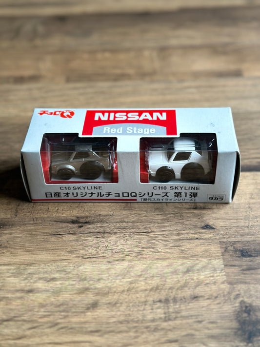 Choro-Q Nissan Skyline Set