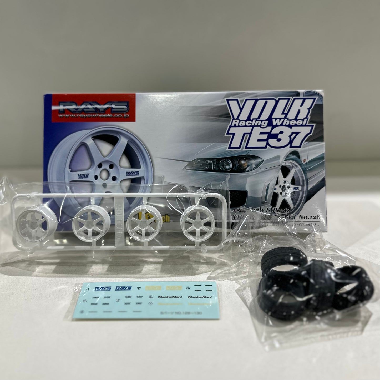 Volk TE37 Wheels - 1/24