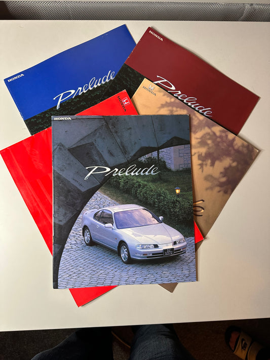 Honda Prelude Brochure Bundle