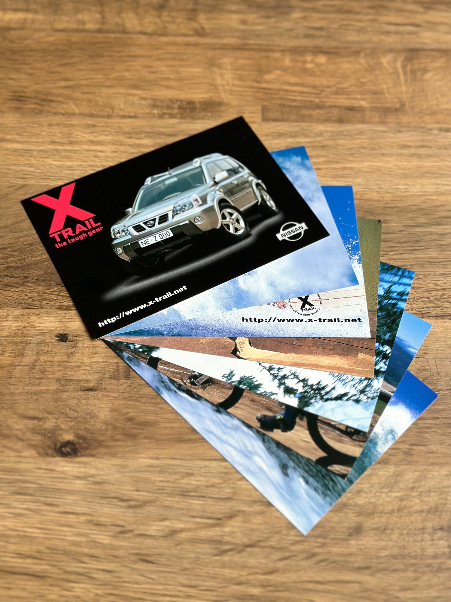 Nissan X-Trail Postcard Set