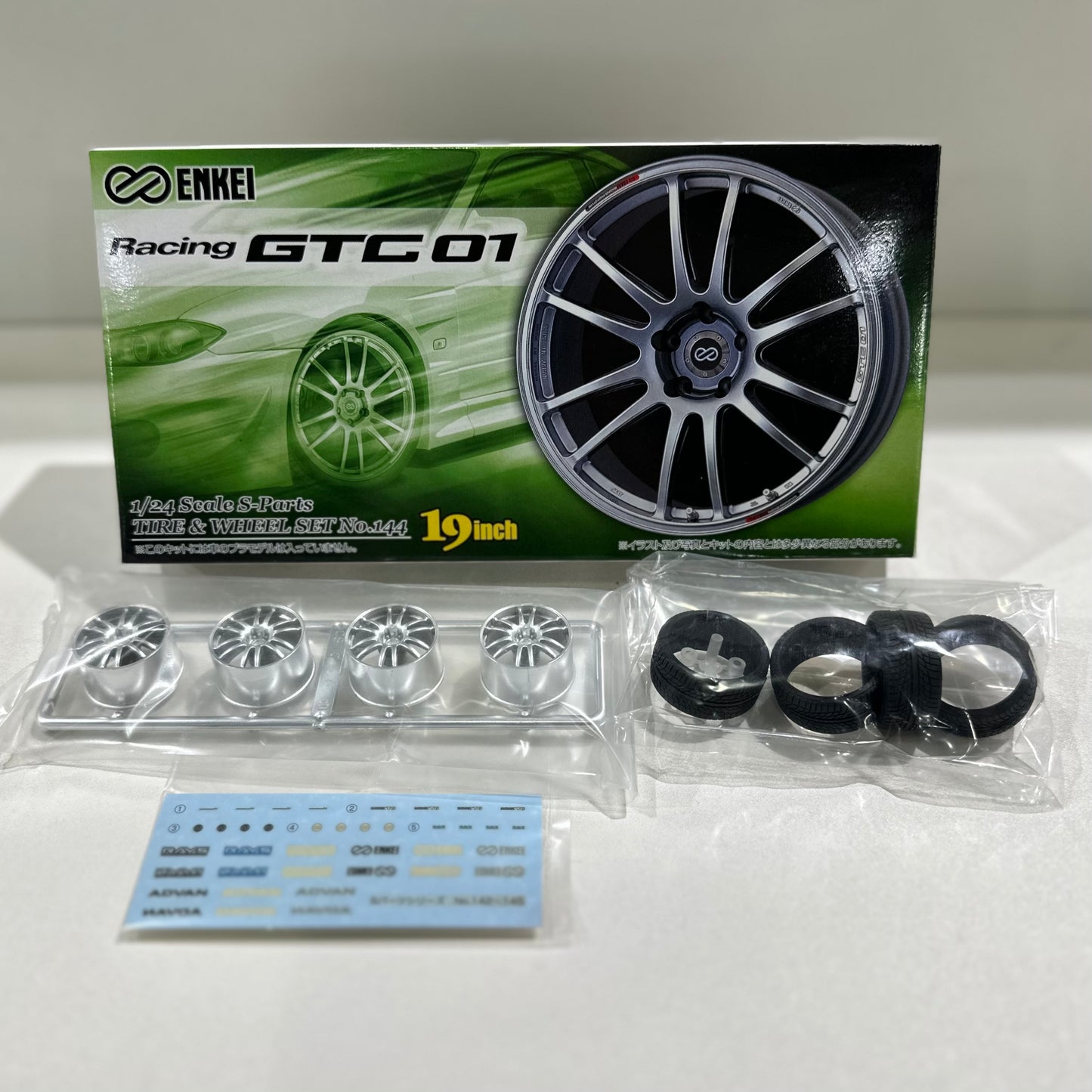 Enkei GTC 01 Wheels - 1/24