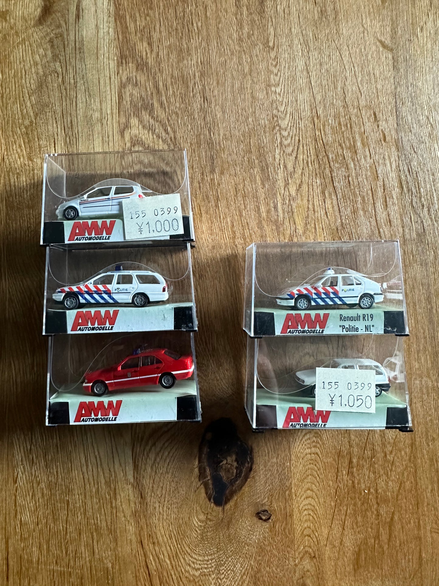 Set of 5 models - AMW Automodelle