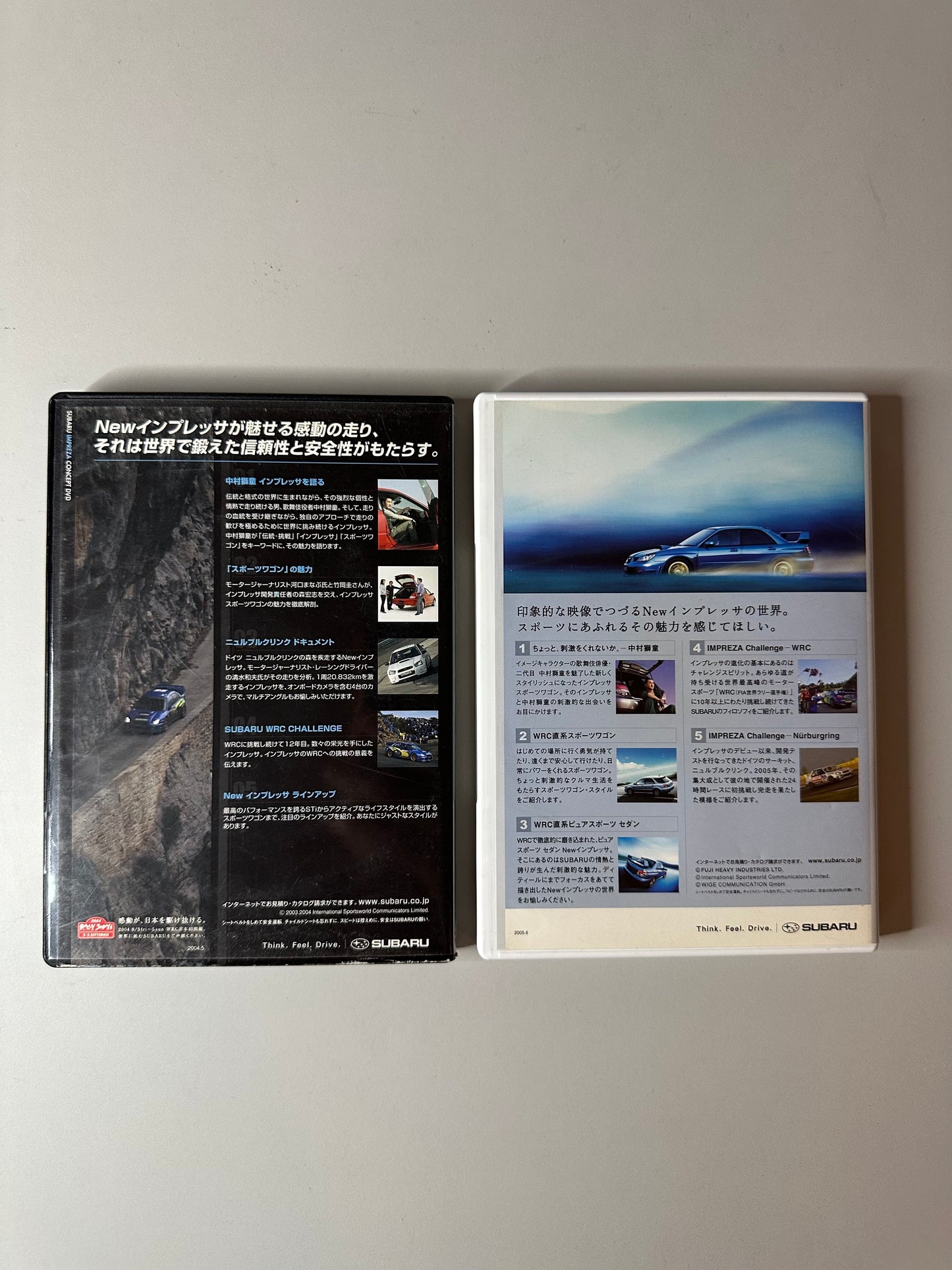 Subaru Impreza Concept DVDs