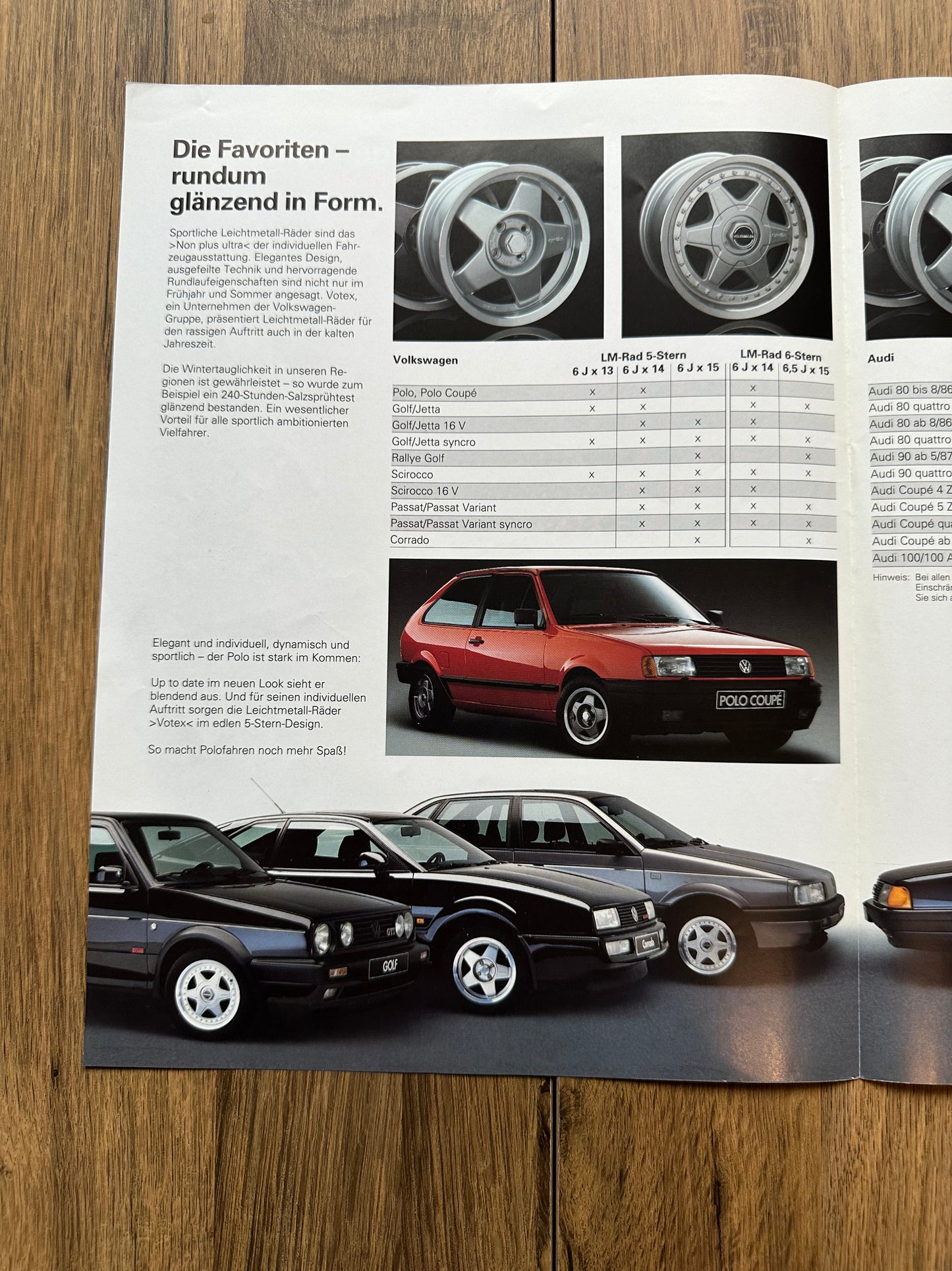 Votex & VAG Original Brochure